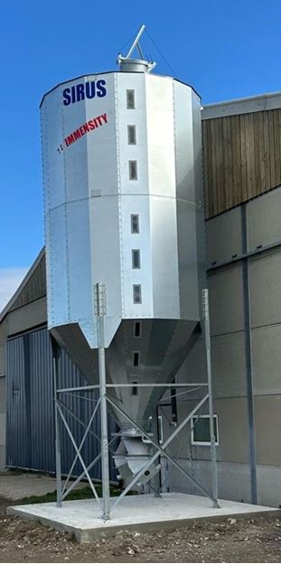 Image sur SILO « IMMENSITY » 18 m³ avec Trappe de service axiale